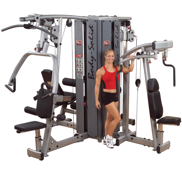 Body-Solid Pro Dual Modular Gym System DGYM Strength Machines Canada.