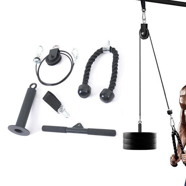 Lift pulley best sale system gym