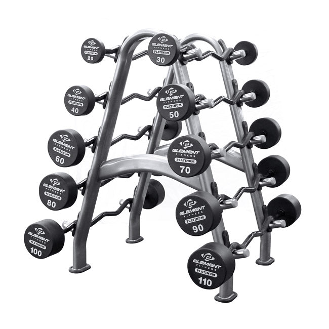 Commercial outlet barbell set