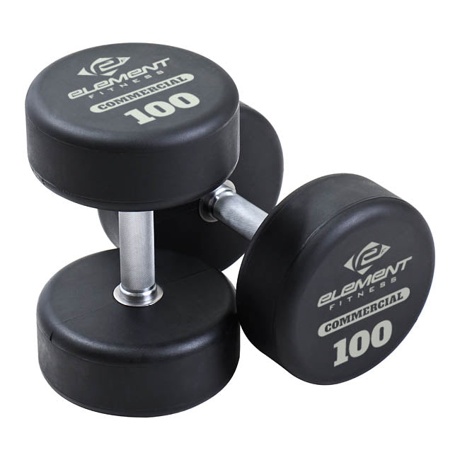 Element Fitness 100lbs Commercial Dumbbell Strength & Conditioning Canada.