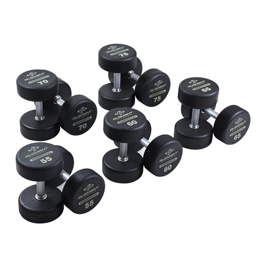 Element Fitness 55-75 Commercial Dumbbell Set Strength & Conditioning Canada.