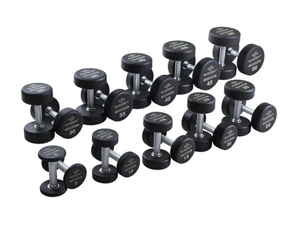 Element Fitness 5-50LB Round Dumbbell Set with Stand Strength & Conditioning Canada.
