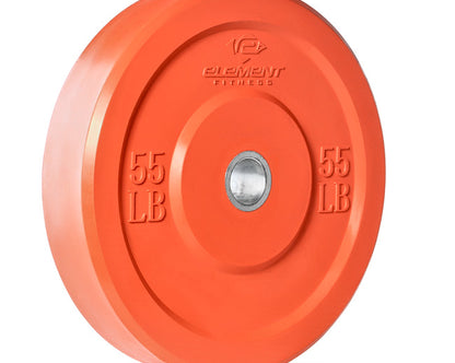 Element Commercial 55lbs Bumper Plate Strength & Conditioning Canada.