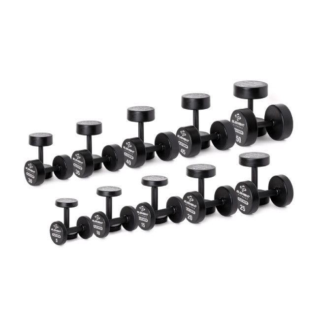 Element Fitness 5 - 50 Platinum Dumbbell Set Strength & Conditioning Canada.