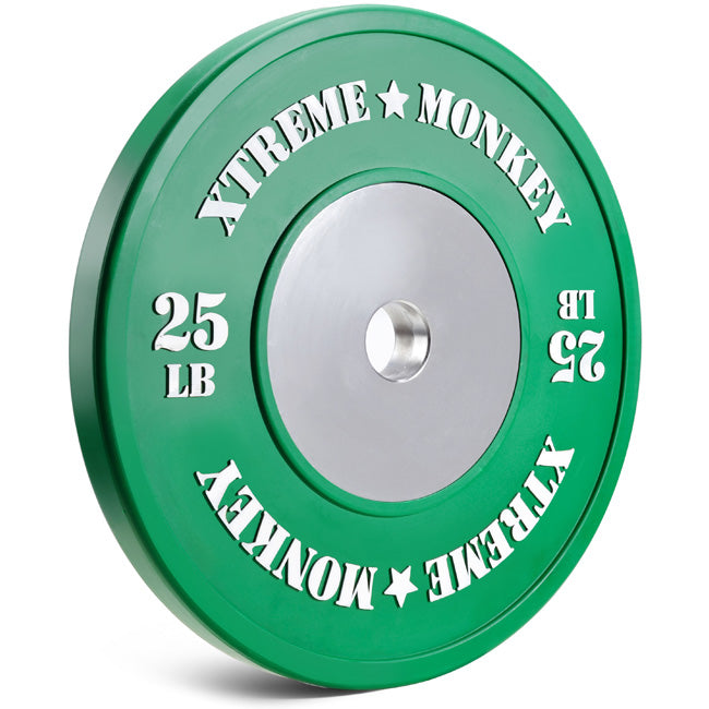 XM Fitness Elite Competition Bumper Plates Set Strength & Conditioning Canada.
