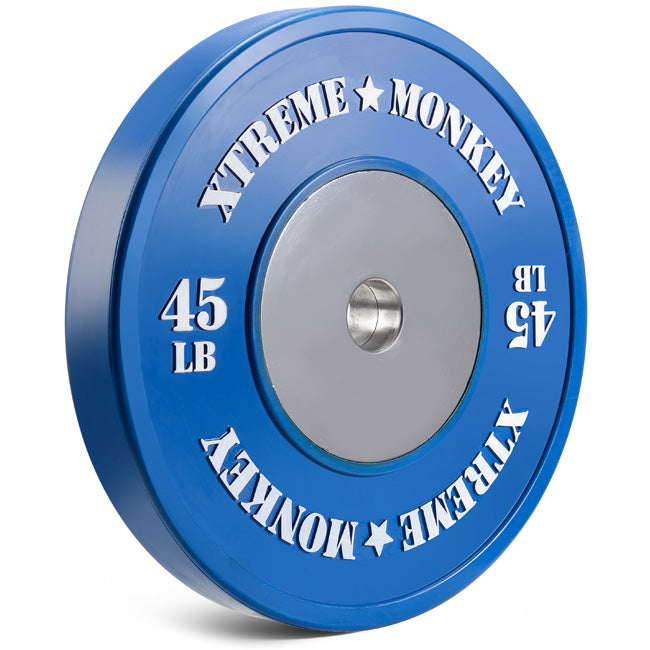 XM Fitness Elite Competition Bumper Plates Set Strength & Conditioning Canada.
