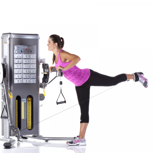 TuffStuff Fitness EVOLUTION DUAL STACK MULTI-FUNCTIONAL TRAINER (MFT-2700) Strength Machines Canada.