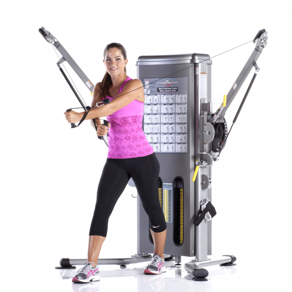 TuffStuff Fitness EVOLUTION DUAL STACK MULTI-FUNCTIONAL TRAINER (MFT-2700) Strength Machines Canada.