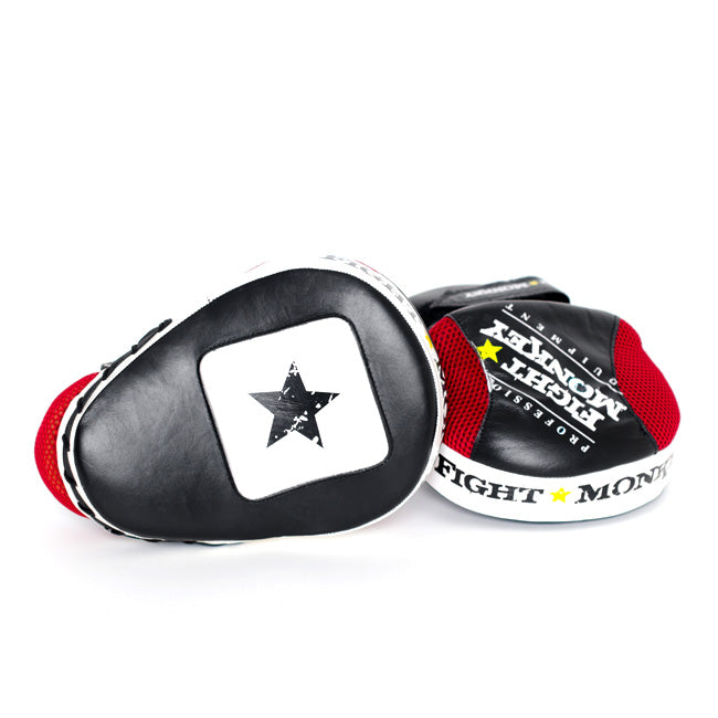 Fight Monkey Professional Series Leather Focus Mitts Fitness Accessories Canada.