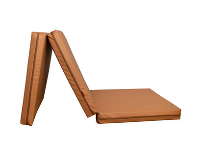 BenchK Foldable Gymnastic Mattress – Brown