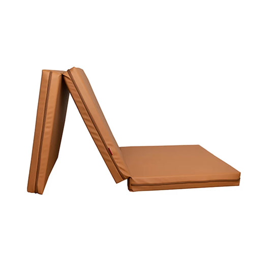 BenchK Foldable Gymnastic Mattress – Brown
