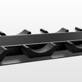 Element Fitness 3-Tier Fixed Pro-Style Dumbbell Saddle Rack | 15 Pairs Strength & Conditioning Canada.