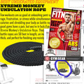 Battle Rope : Gym Rope 50’ : 1.5” thick Strength & Conditioning Canada.
