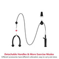 Ironax Portable Lat and Lift Pulley System Strength Machines Canada.
