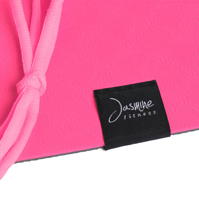 Jasmine Fitness Yoga Mat 6mm - Pink Fitness Accessories Canada.