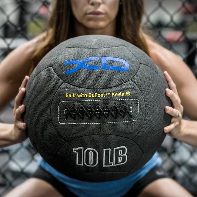 XD 14in Kevlar Medicine Ball - 20lbs Fitness Accessories Canada.