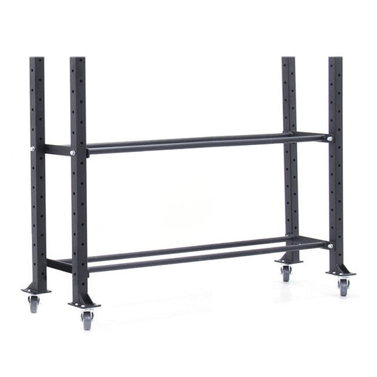 XM Fitness 2 Tier Ball/Plate Storage Rack - 6ft Strength & Conditioning Canada.