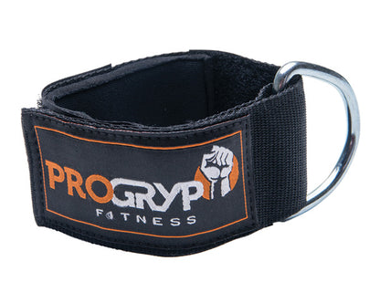 PRO-66 NYLON PADDED ANKLE CUFF STRAP PAIR Strength Machines Canada.
