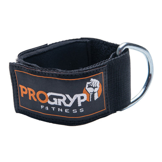 PRO-66 NYLON PADDED ANKLE CUFF STRAP PAIR Strength Machines Canada.