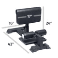 FIT505 Sissy Squat BU-19 Strength Machines Canada.