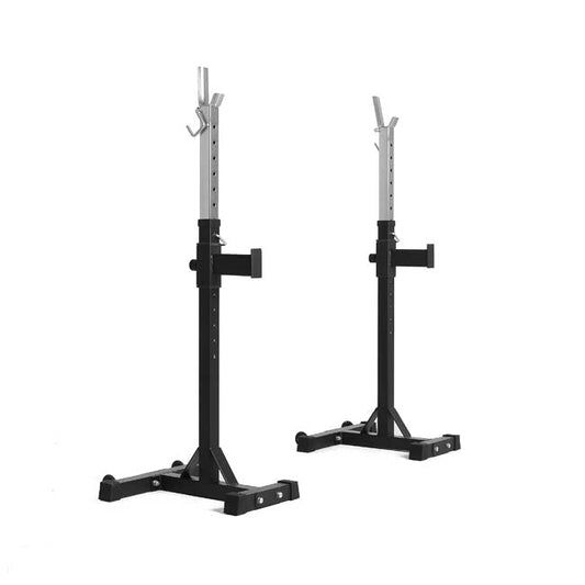 XM FITNESS Deluxe Squat Stands Pair Strength Machines Canada.
