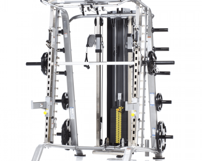 TuffStuff Fitness EVOLUTION SMITH MACHINE / HALF CAGE ENSEMBLE (CSM-725WS) Strength Machines Canada.