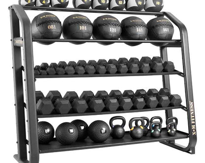 XM Fitness 5 Tier Multi Storage Rack Strength & Conditioning Canada.
