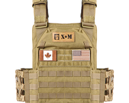 XM FITNESS Tactical Weighted Vest - 20lbs Strength & Conditioning Canada.