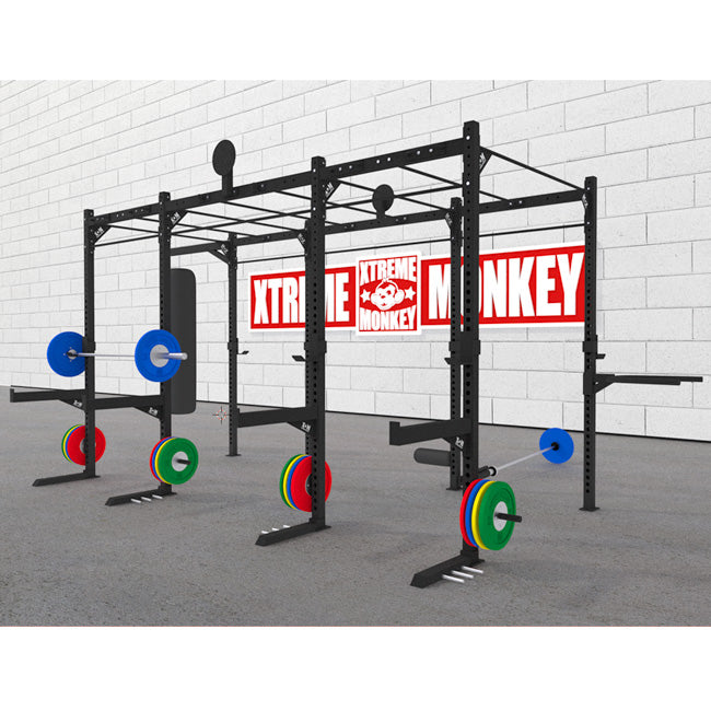 XM Fitness 14-6 Fully Loaded Free Standing Rig Strength Machines Canada.