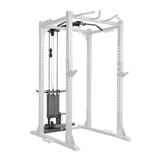 XM Fitness Infinity Rack Lat Pull Down and Weight Stack Strength Machines Canada.