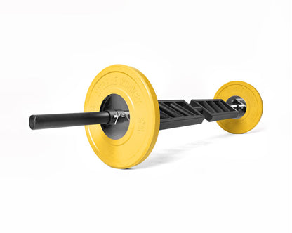 XM FITNESS Black Steel Swiss Bar Angled Strength & Conditioning Canada.