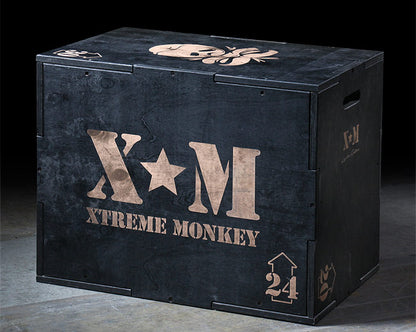 XM FITNESS Limited Edition Wood Plyo Box Strength & Conditioning Canada.