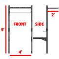 XM Fitness 4-2 Wall Mount Rig V2 Strength Machines Canada.