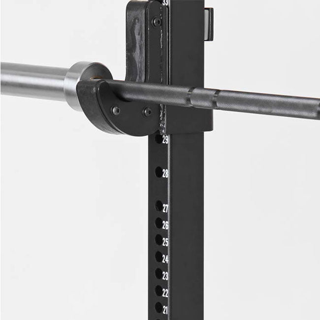XM FITNESS Commercial H-Base Squat Stands Pair Strength Machines Canada.